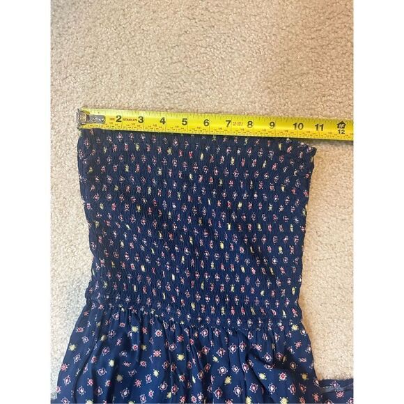 Hollister smocked, sleeveless wide leg jumpsuit - Picture 4 of 7